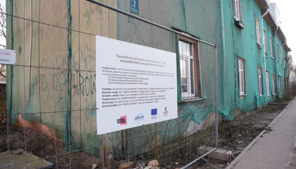 Salacas ielas mājas renovācija