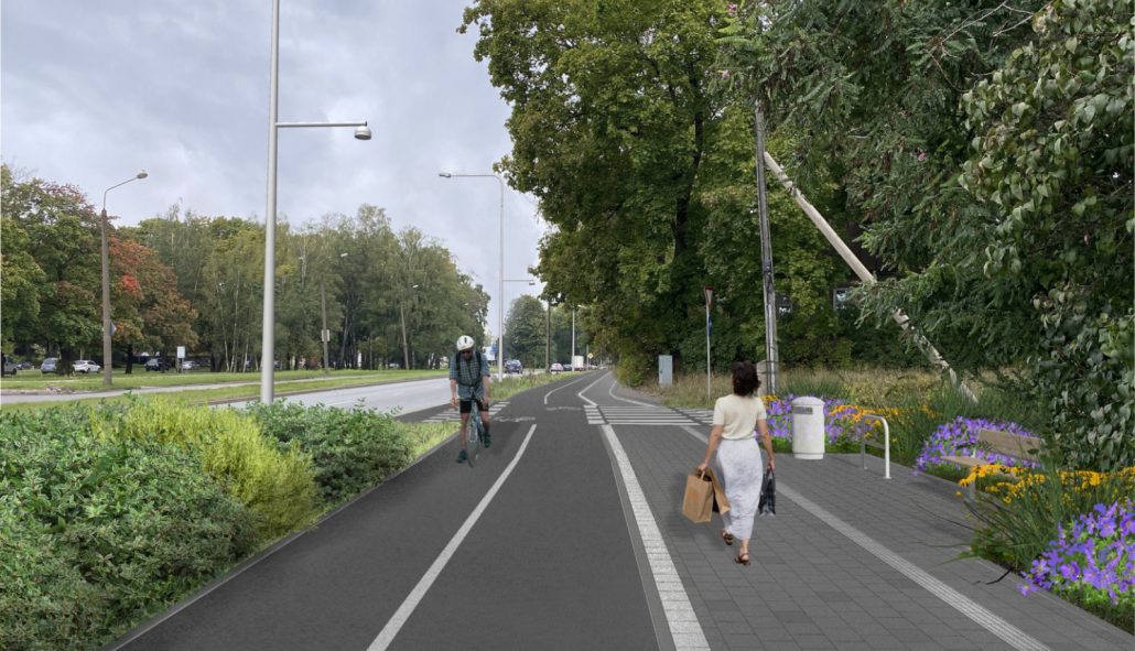 Veloceļa vizualizācija, Rīga - Ķekava