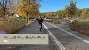 Veloceļa Rīga–Babīte–Piņķi Imantas posma bilde pēc [2]