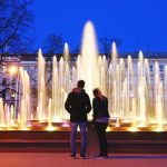 Strūklaka pie Kongresu nama Rīgā gatavojas ziemas sezonai