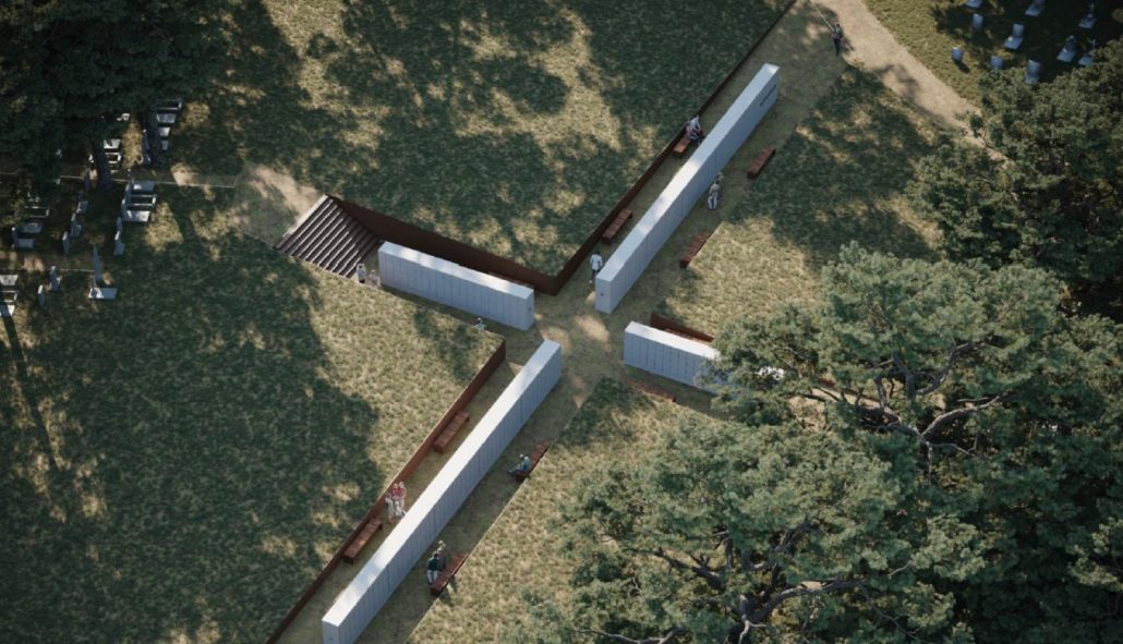 Plānotais jaunais kolumbārijs Rīgas I Meža kapos – moderns, ainavā integrēts piemiņas vietu komplekss, kas nodrovina cieņpilnu urnu apbedīšanas vidi un sakārtotu kapsētu infrastruktūru.