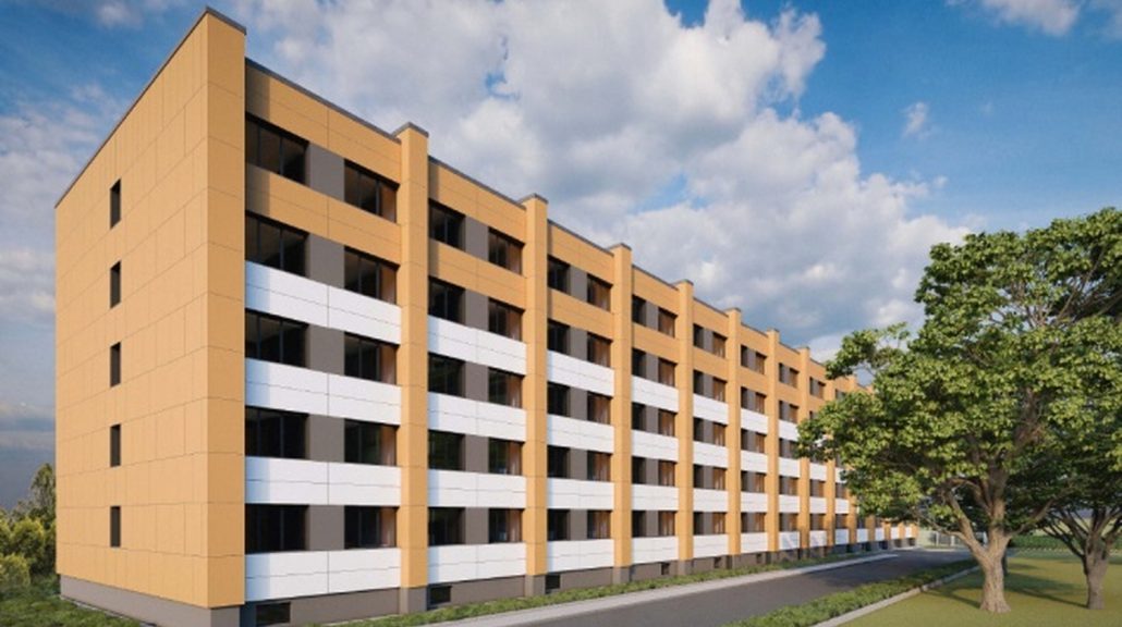 Rīgas pašvaldības dzīvojamais fonds Prūšu ielā 25a – ēkas pārbūve un 78 jauni dzīvokļi sociālajām un maznodrošinātajām ģimenēm, paplašinot pašvaldības dzīvojamo fondu.