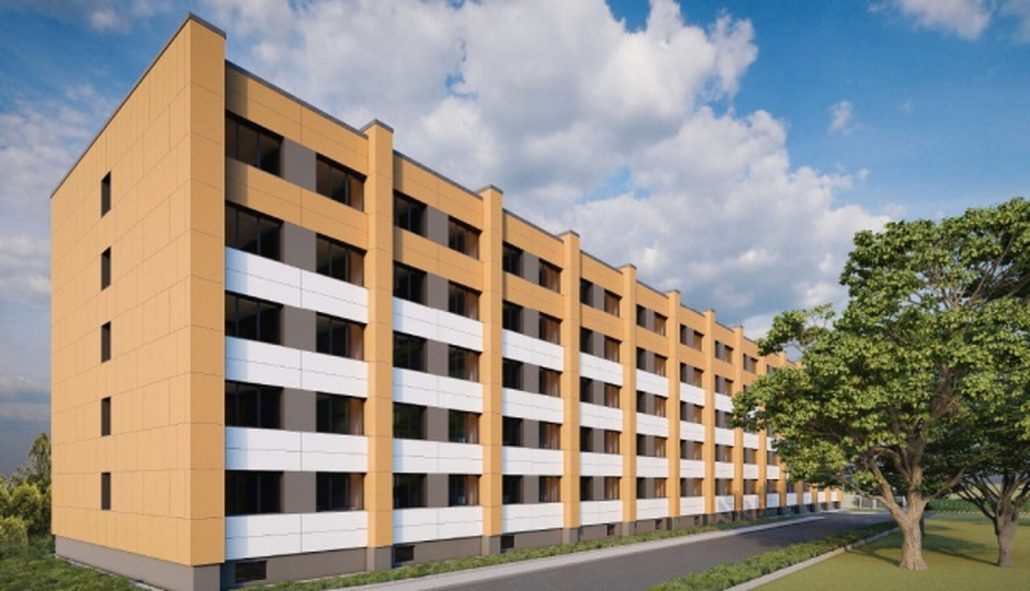 Rīgas pašvaldības dzīvojamais fonds Prūšu ielā 25a – ēkas pārbūve un 78 jauni dzīvokļi sociālajām un maznodrošinātajām ģimenēm, paplašinot pašvaldības dzīvojamo fondu.