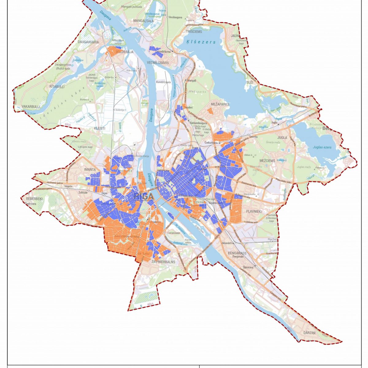 Teritoriālās zonējums siltumenerģijas ražošanas veida izvēlei